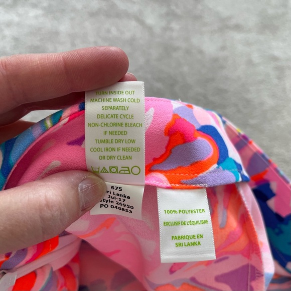 LILLY PULITZER VERI SKORT SIZE 2 PREPPY PRETTY FEMININE VACATION BEACHY - Picture 4 of 6